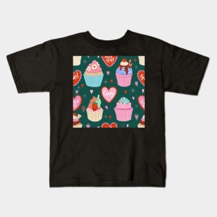 Cupcake valentine Kids T-Shirt